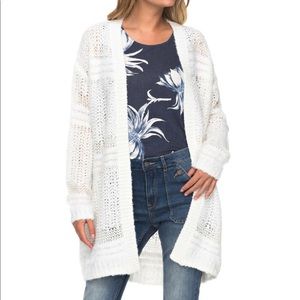 Roxy Pursuit of Liberty white Cardigan